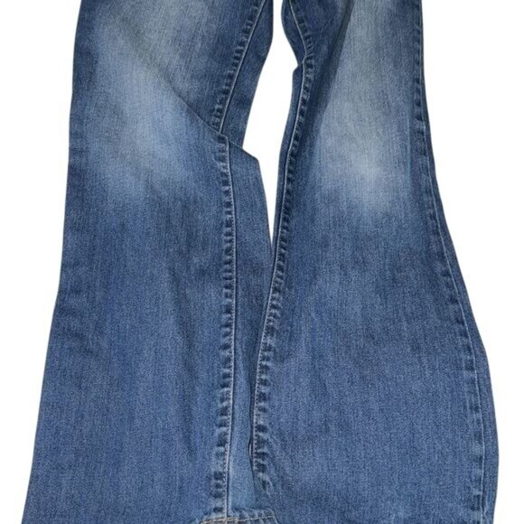 The Childrens Place Bootcut Jeans Size 10 Blue Denim 100% Cotton Youth - Picture 5 of 8